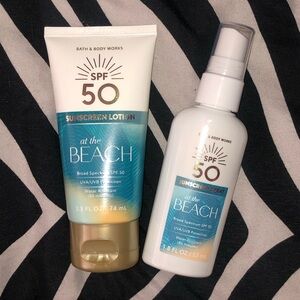 Bath & Body Works At The Beach Sunscreen, Travel Size, New